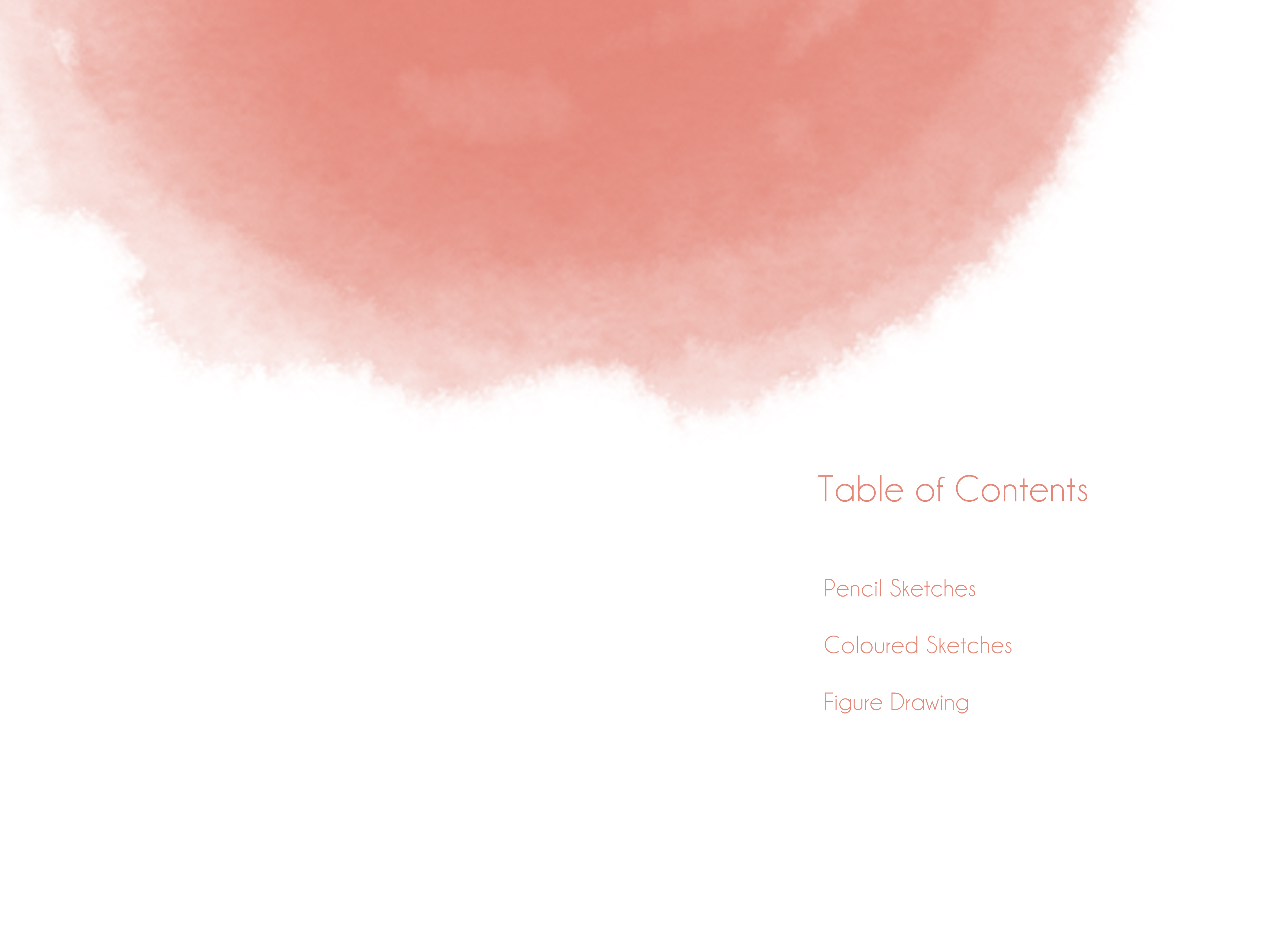 table of contents